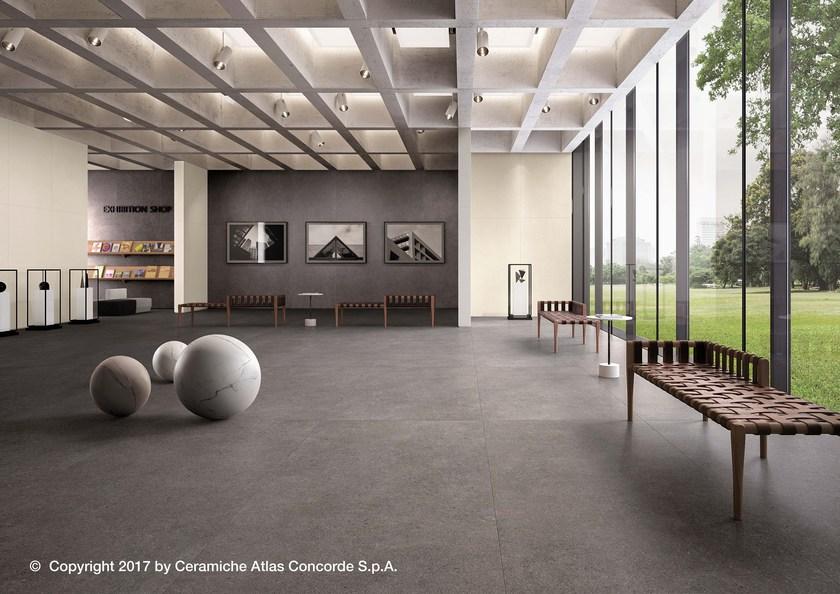 Atlas Concorde Пол из керамогранита под бетон Kone sun-id-1489443 - Вид №25