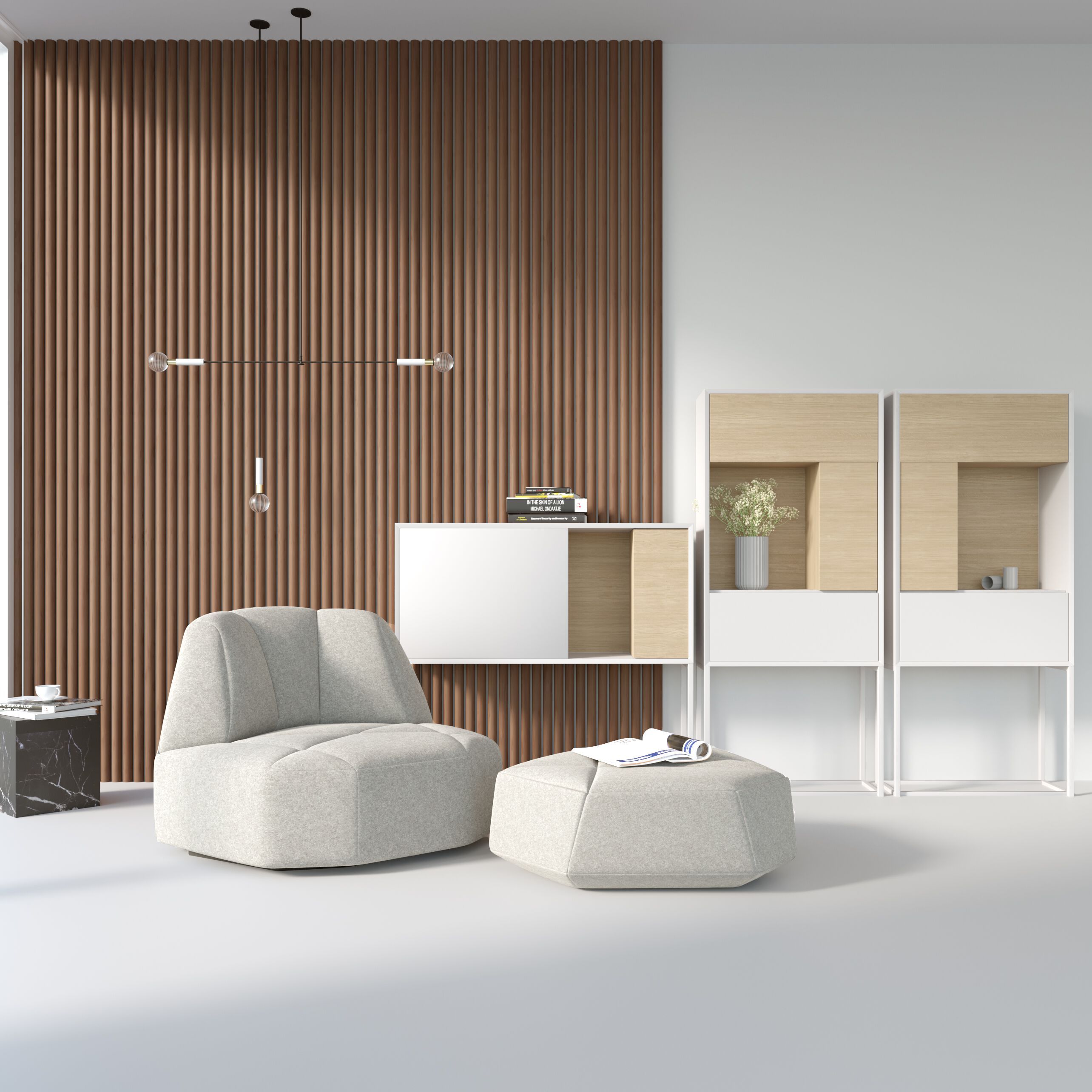 Деревянный сервант FID Paris Nyte ARCH-00014290 - Вид №3