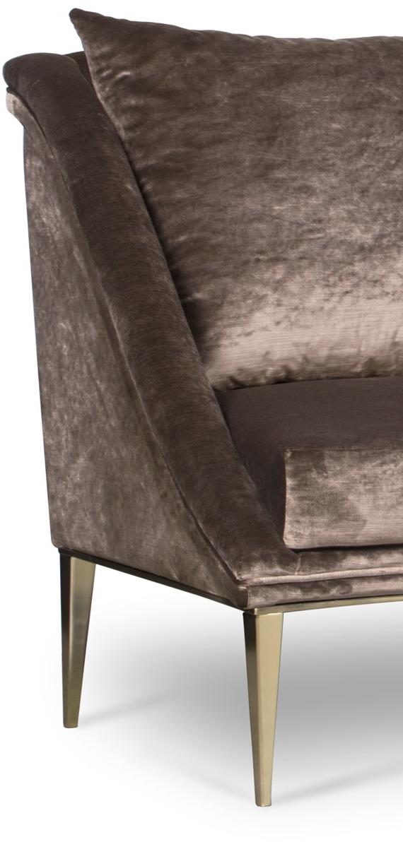 KOKET Изогнутый бархатный диван Geisha sun-id-1434085 - Вид №5