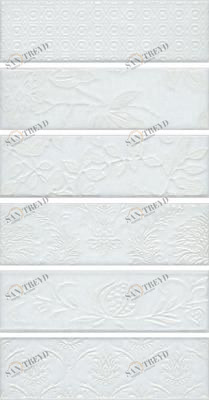 Кампьелло белый, из 6 частей 8.5х28.5 Kerama Marazzi sun-id-325692