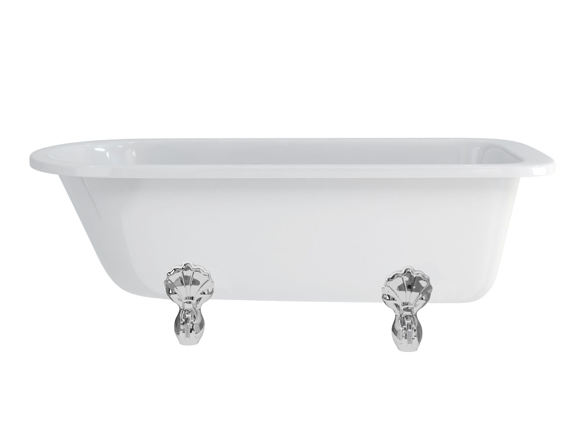 Овальная акриловая ванна на ногах Burlington BLENHEIM ARCH-00115796 - Вид №14