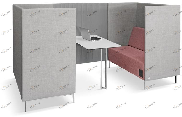 LD Seating Кабинка офисная в ткани Kubik box sun-id-1513463