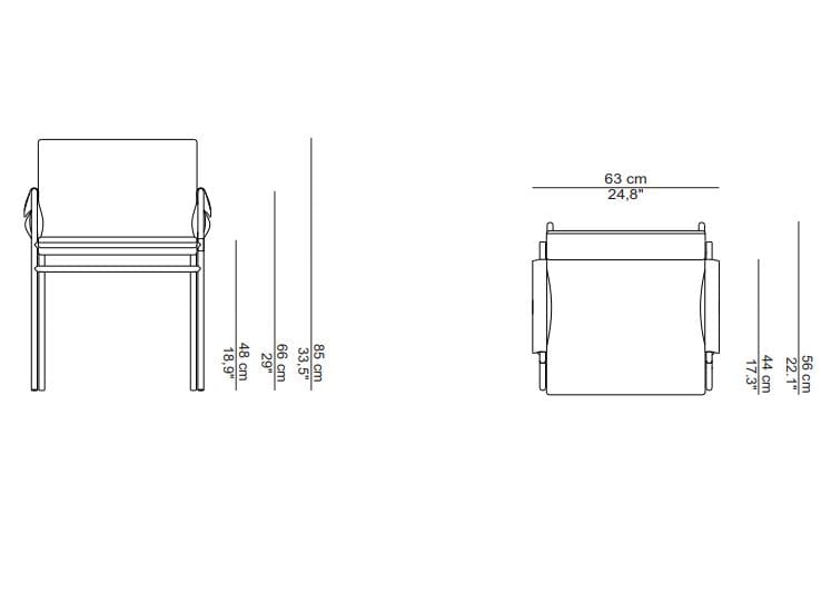 Кожаный стул Montis Yves ARCH-00098133 - Вид №2