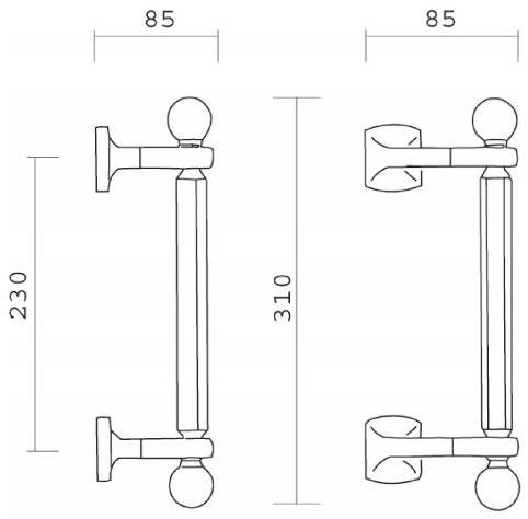 Pasini Ручка из латуни  0106  - Вид №3