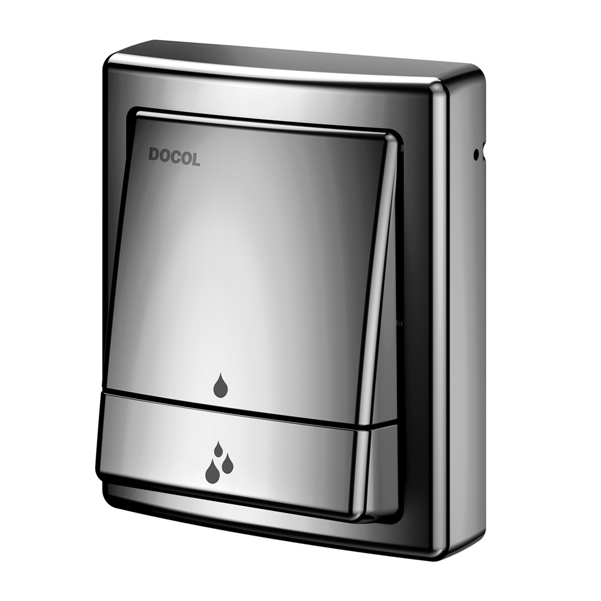 00449548 Отделка смывного клапана Salvágua матовым графитом Docol SQUARE