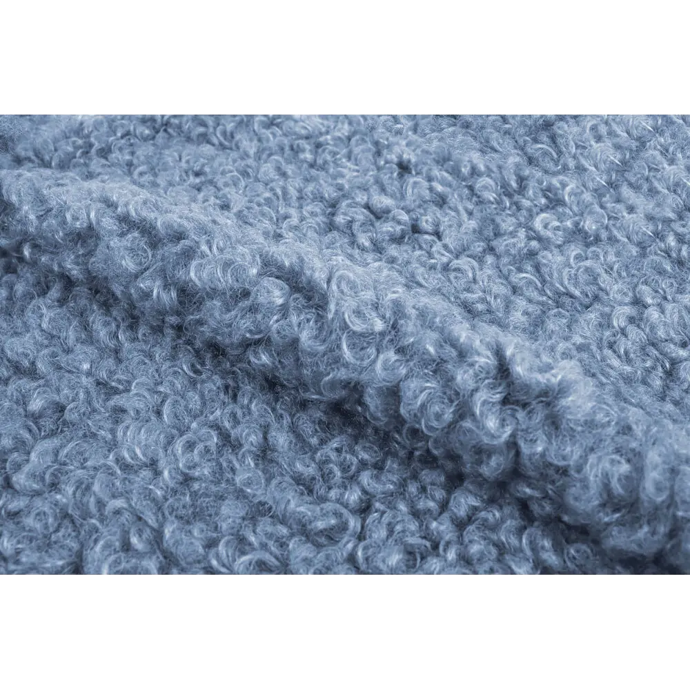 Ткань мебельная Alaska Sky искусственный мех 140 см цвет синий AMETIST STLM-2018832