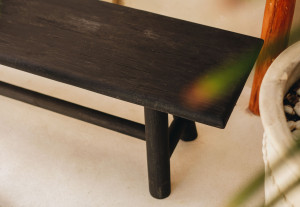 Садовая скамейка из тикового дерева