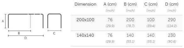 Midj Квадратный раздвижной обеденный стол из стеклокерамики sun-id-1427883 - Вид №5
