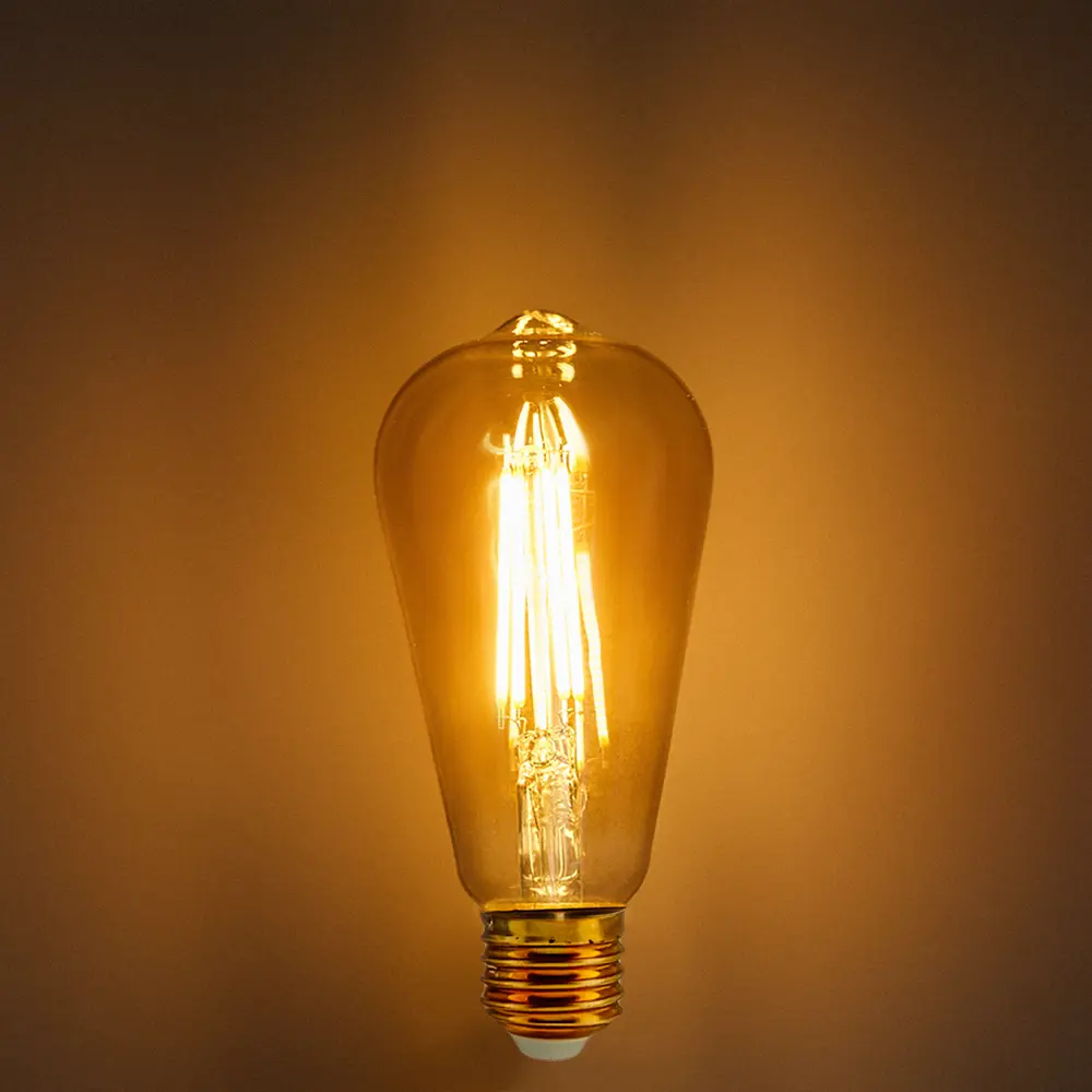 Лампочка филаментная E27 4 Вт теплый белый свет эдисон Santreyd STLM-2120900 - Вид №1