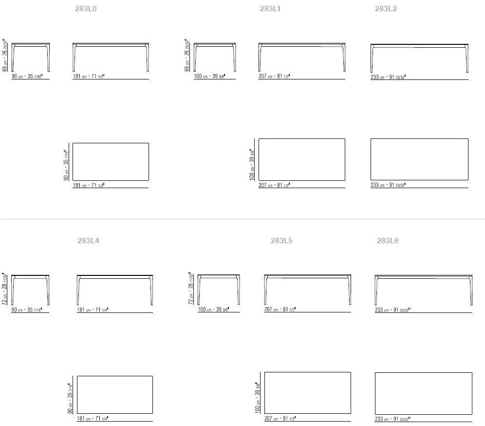 Flexform Прямоугольный садовый стол из камня Pico outdoor sun-id-1441298 - Вид №2