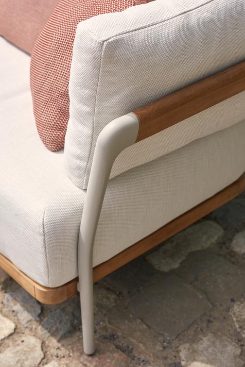 MNST1195 3-х мест. teak nero черный Manutti Flex - Вид №7