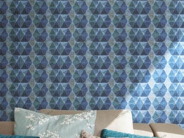 Jannelli&Volpi Геометрические обои из растительных волокон Jv 451 yumiko sun-id-1375073