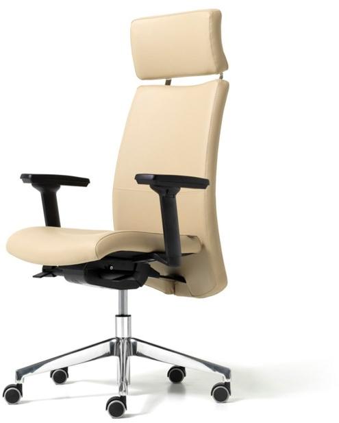 Diemme Офисное кресло руководителя из эко-кожи с 5 спицами и подголовником Duke sun-id-1346681 - Вид №1