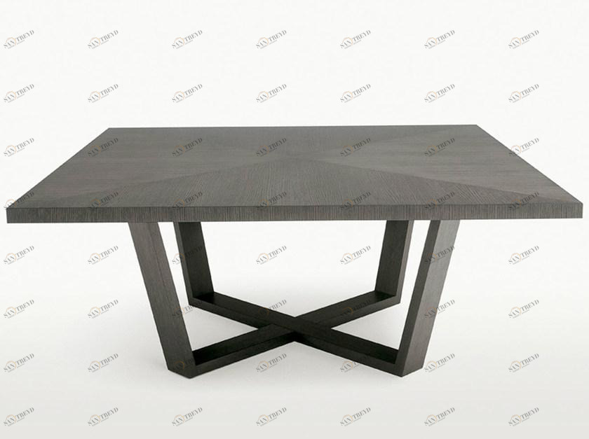 Maxalto Квадратный деревянный стол Xilos sun-id-1433648