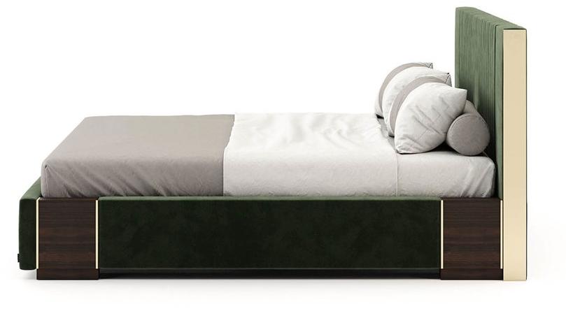 Laskasas Двуспальная кровать с мягким изголовьем Lauren sun-id-1434360 - Вид №2