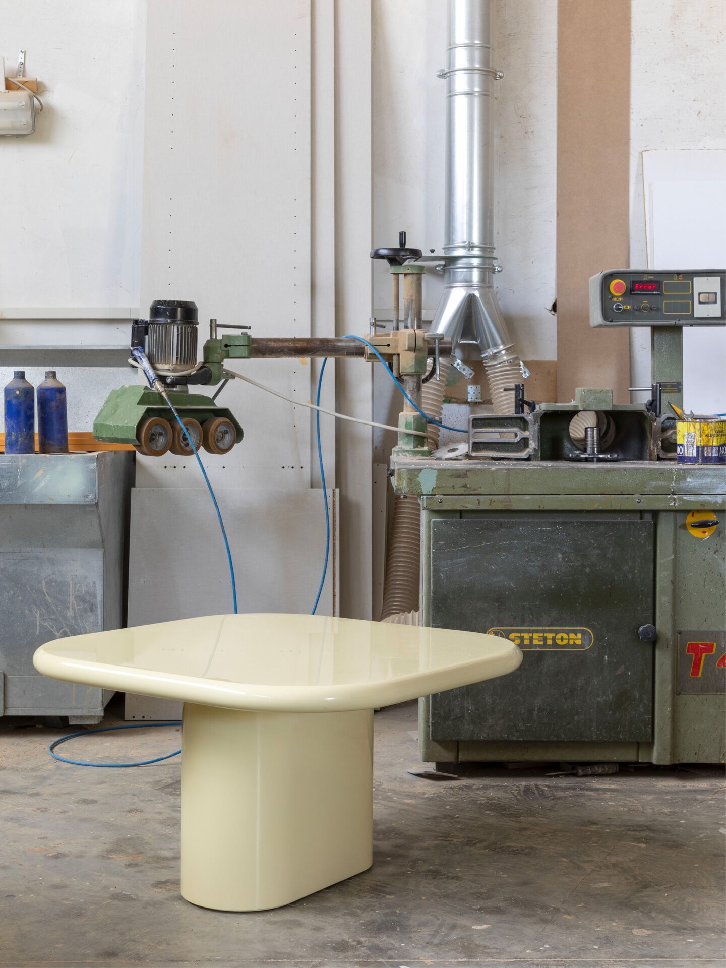 Высокий квадратный журнальный столик из МДФ Punto Zero Франка и Аллегра ARCH-00084678 - Вид №3