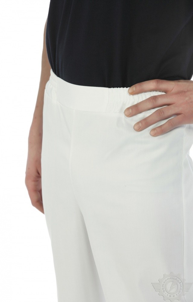 66058 Брюки "Снежок" белые  Медицинская одежда  размер 44 Спецодежда  - Вид №5