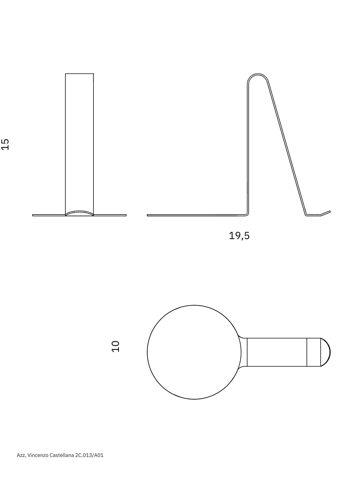 Металлическая подставка с дверью smarthpone Orografie AZZ ARCH-00083481 - Вид №10