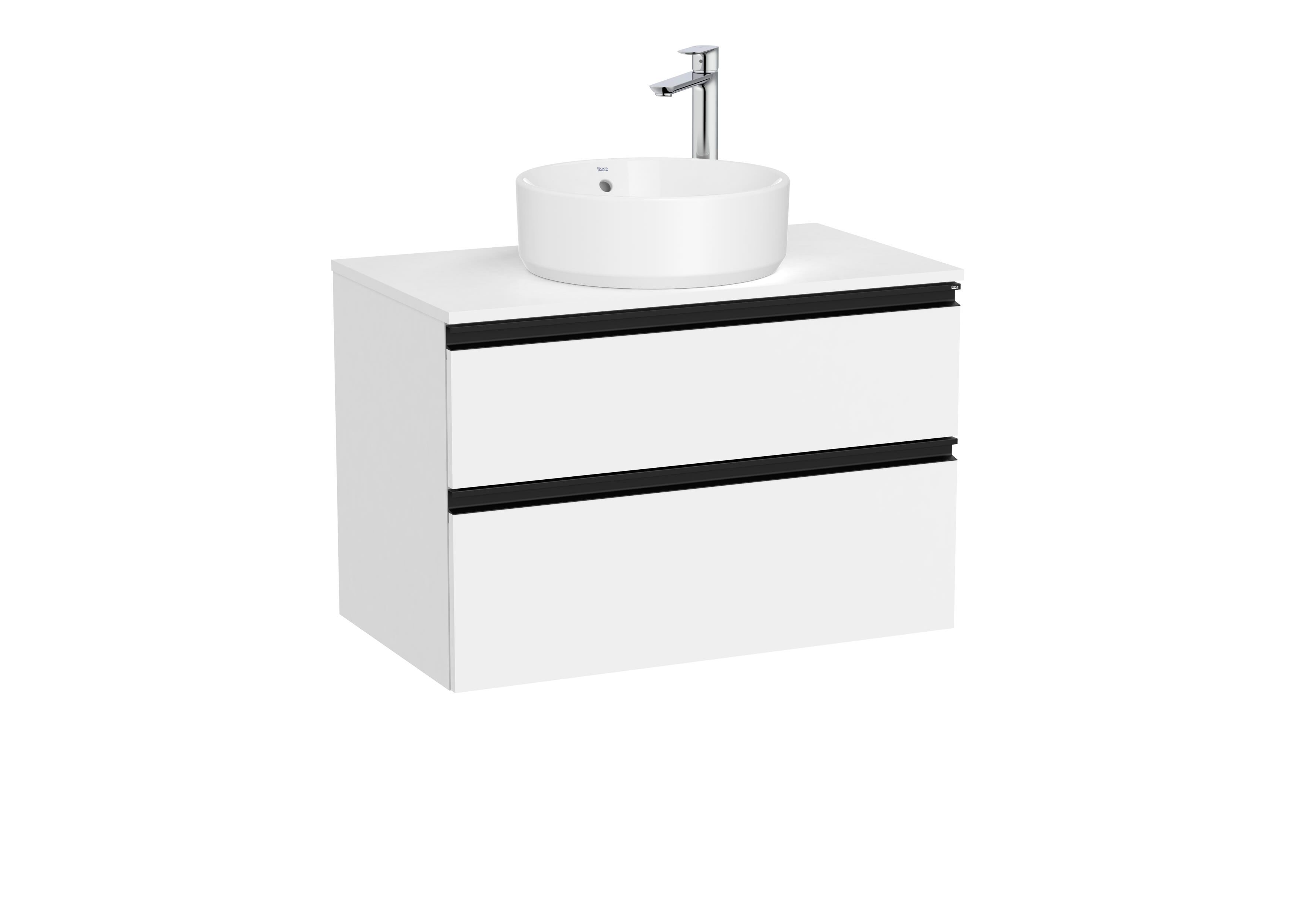 Деревянный подвесной умывальник с ящиками Roca The Gap ARCH-00050806 - Вид №10