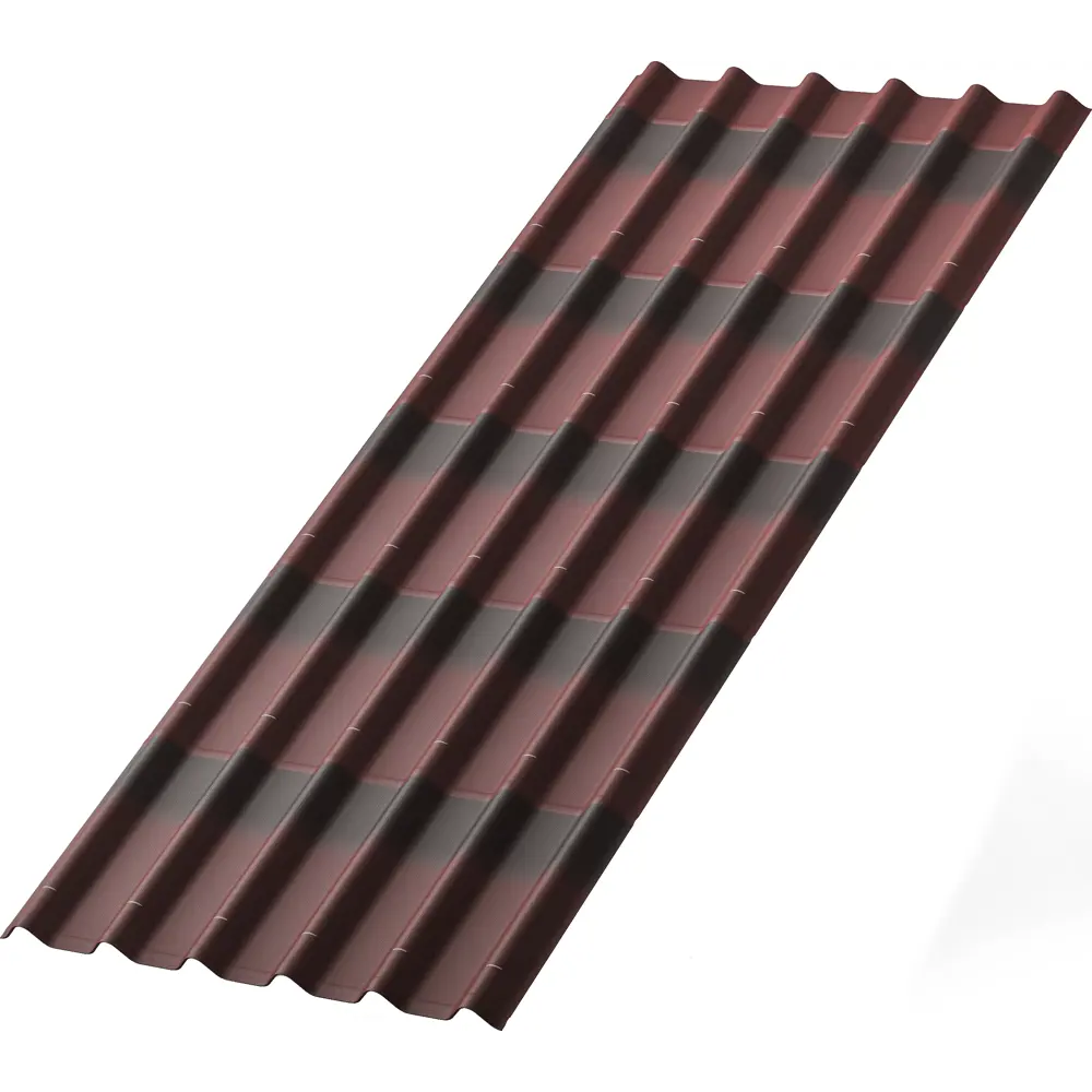 Черепица Ондулин DIY 3x820х1950 мм красный 81950531 STLM-2032763 ONDULINE - Вид №2