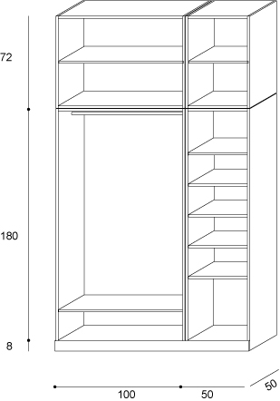 Byte 2.0 – myspace 1 Mastella  Byte 2.0  Комплект мебели для ванной  - Вид №1
