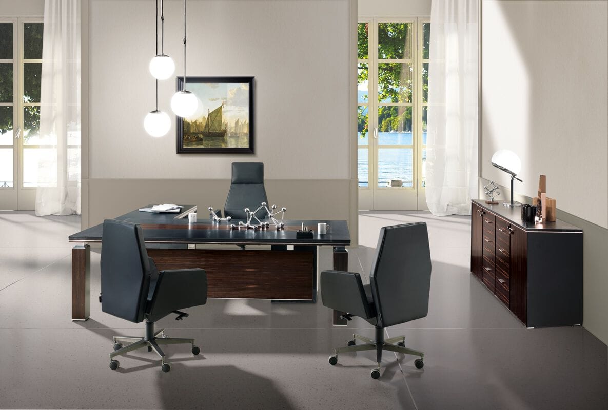 Прямоугольный стол из меламинированной кожи i 4 Mariani ARCH-00115045 - Вид №7