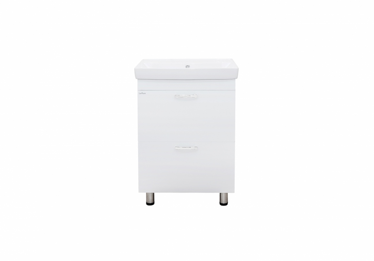 a000087 Тумба-умывальник на ножках Mogren 60 Leman  - Вид №1