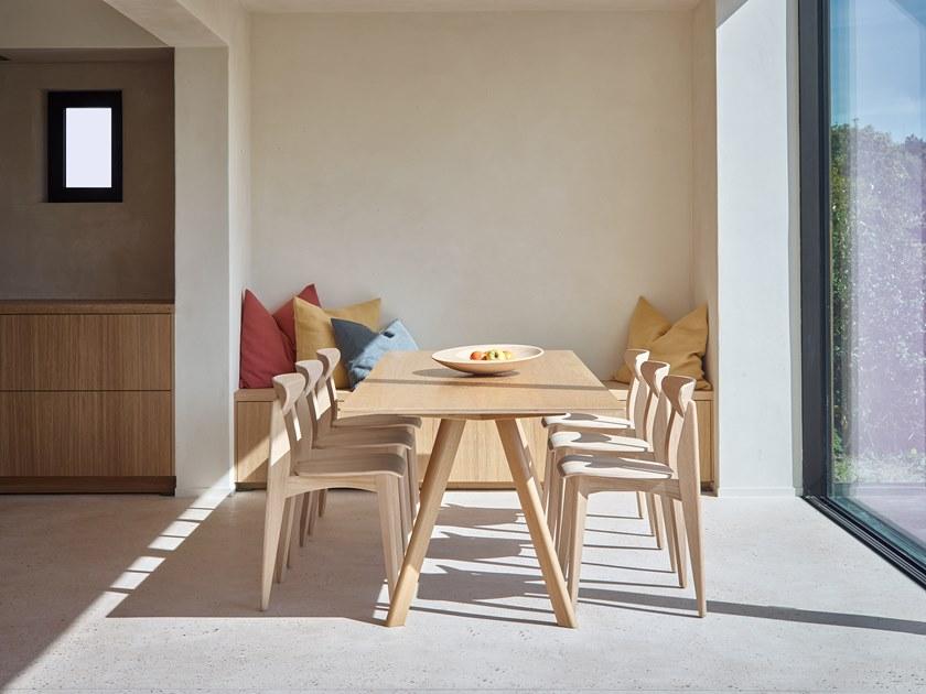 Wildspirit Деревянный стул с открытой спинкой Ink sun-id-1486424 - Вид №3