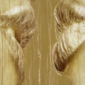 Арт-панель на холсте Alex Turco Woman Tribute Golden Kiss