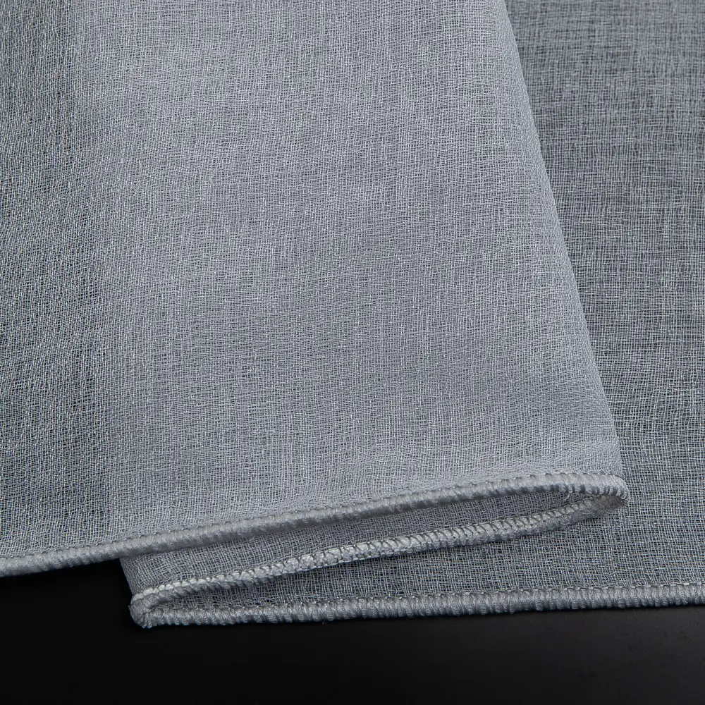 Тюль 1 м/п Фентези лен 280 см цвет серый TEX REPUBLIC STLM-2173777 - Вид №2