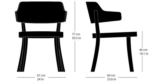 horgenglarus Стул из массива дерева со встроенной подушкой Seley sun-id-1399158 - Вид №16