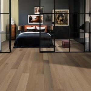 Паркетная доска Kahrs Дуб Дым костра