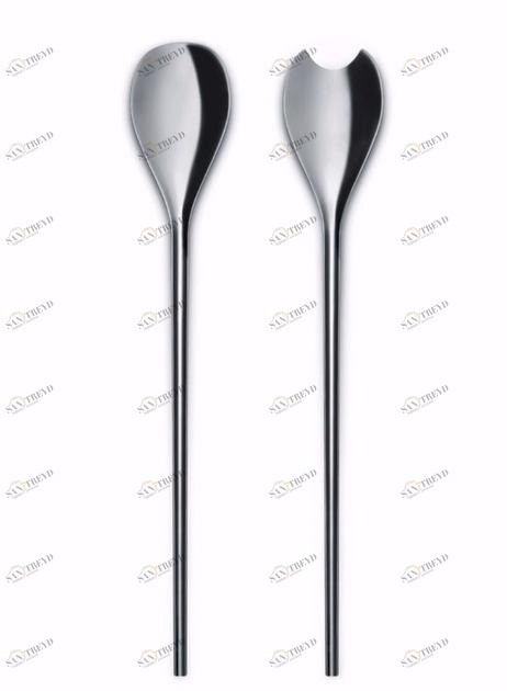 Alessi Салатный сервиз из нержавеющей стали Human Bmgs02