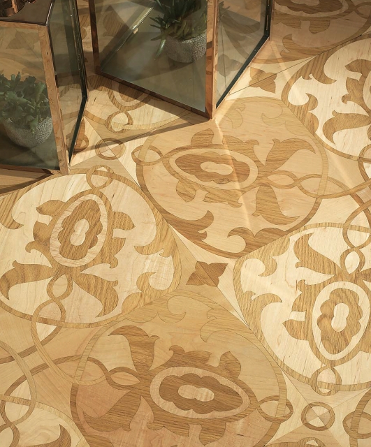 Quad4 Tifernoit Nives - клен и дуб Parquet - Вид №3