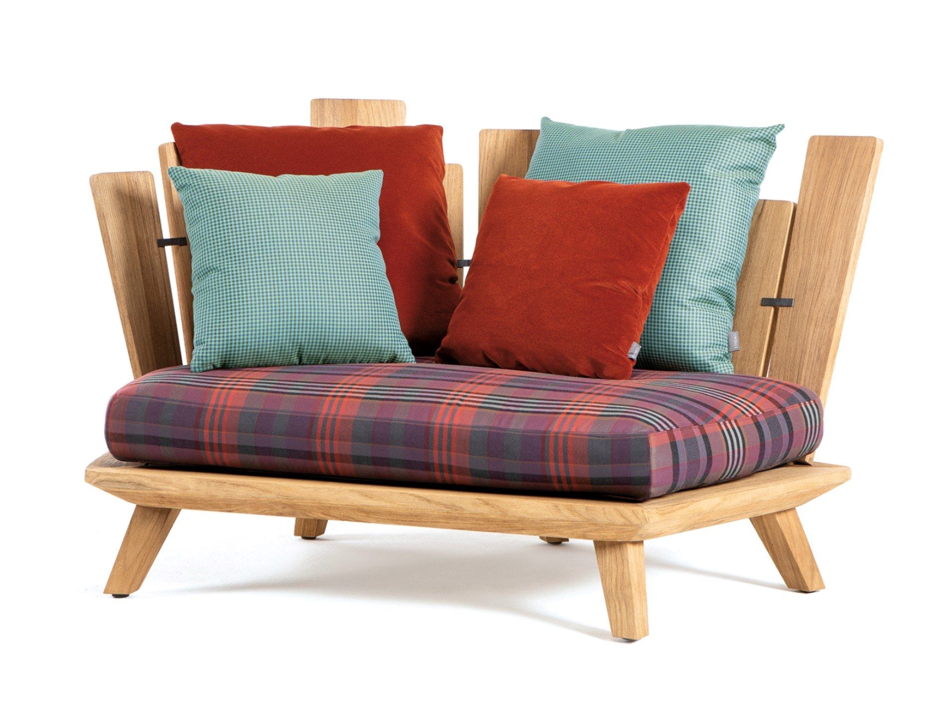 Садовое кресло из тикового дерева Ethimo Rafael ARCH-00099488 - Вид №13