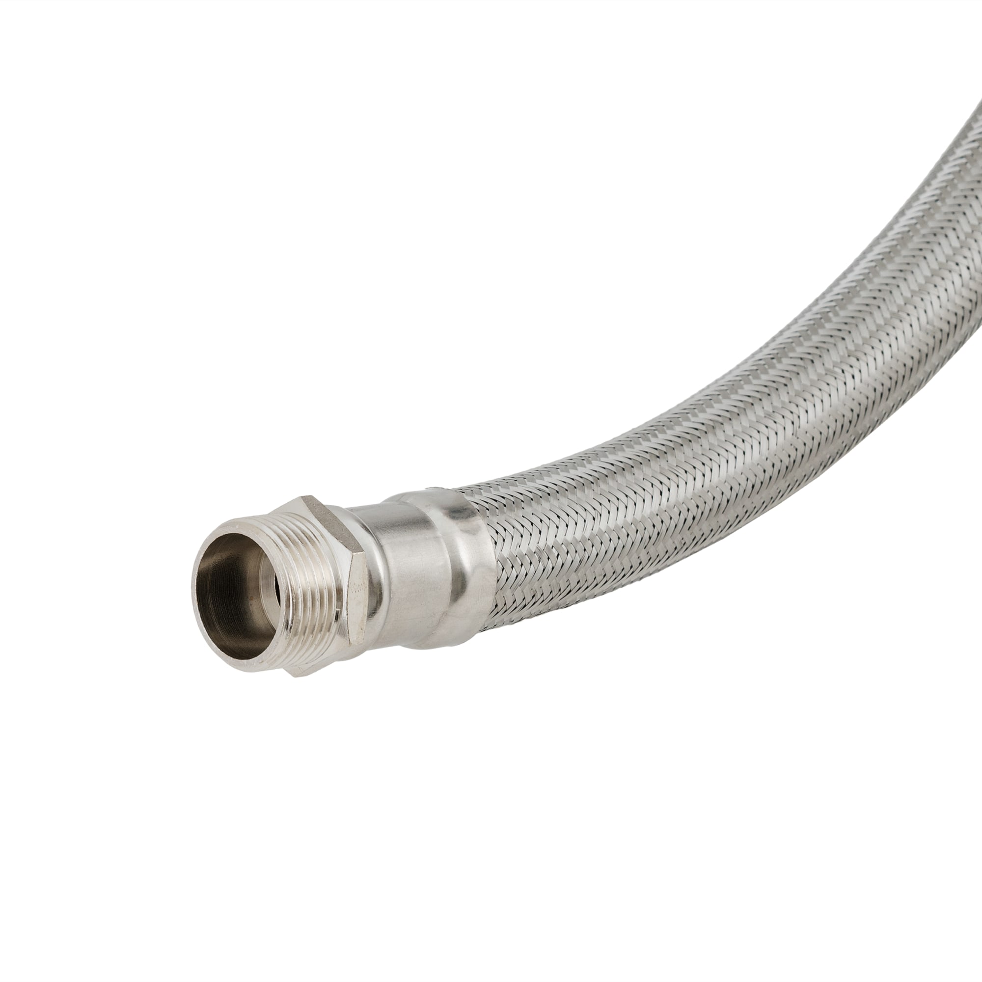 82894118 Гибкая подводка для воды, 3/4", штуцер-гайка, 100 см Santreyd  - Вид №2