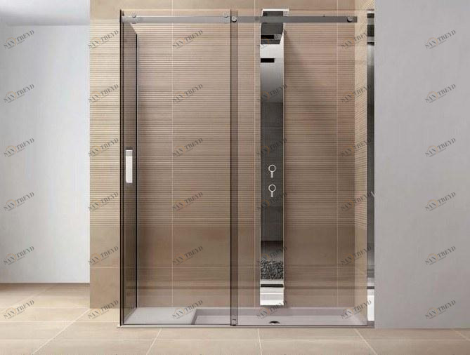 DISENIA Душевая кабина с раздвижной дверцей с фиксированной стороной Oops Pspo+psfi