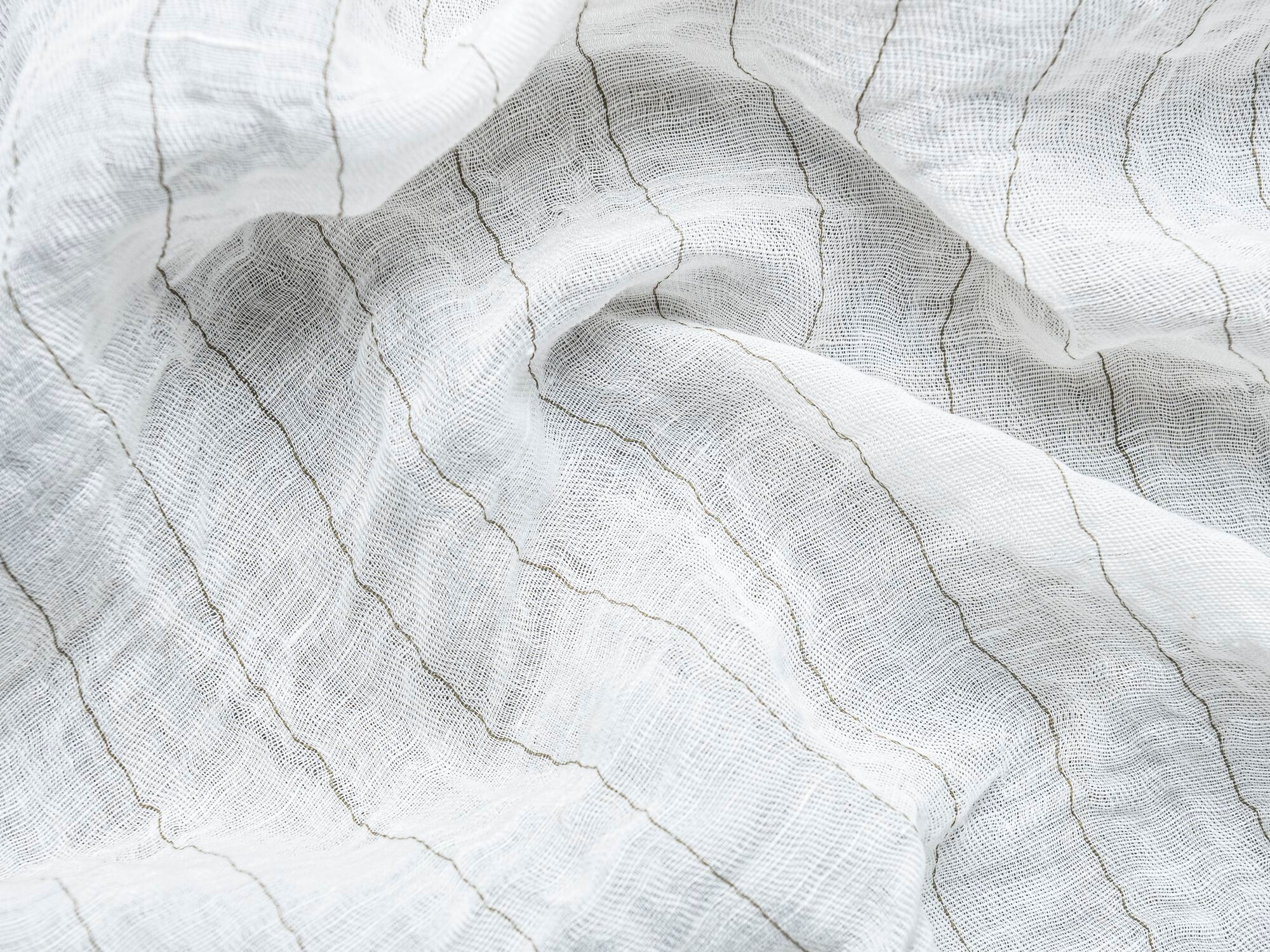 Льняная и хлопковая полосатая ткань The House of Lyria SCOPELLO ARCH-00058116