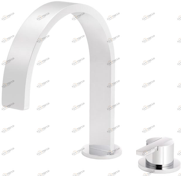 rvb Смеситель для раковины на 2 отверстия Line 4575.--.44