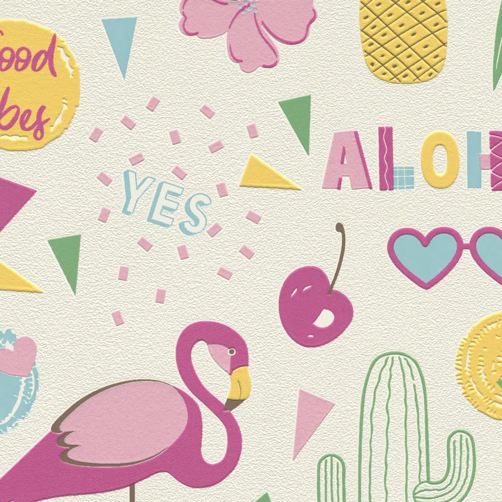 Обои флизелиновые Rasch Kids & Teens III «Aloha» 0.53 м RA 815238 82477149 STLM-2098524 - Вид №1