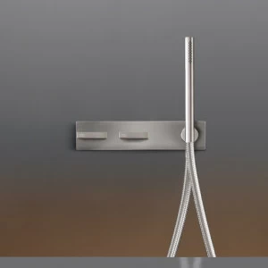 Настенные 2 прогрессивных смесители, установленные для ванной / душа с цилиндрический ручной душ диаметр 18 мм  BAR33 CEADESIGN