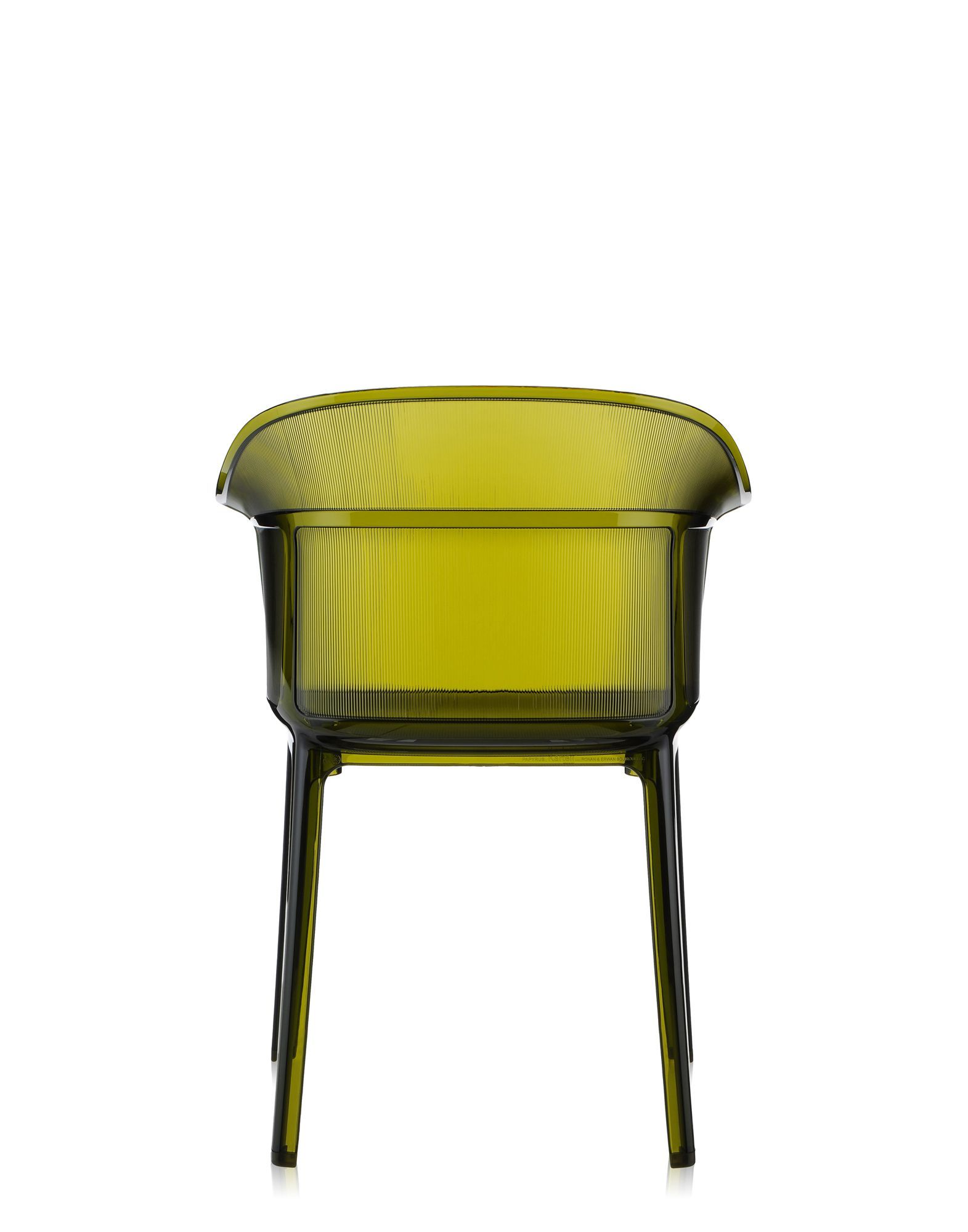 Штабелируемый стул из поликарбоната с подлокотниками Kartell PAPYRUS ARCH-00062058 - Вид №14