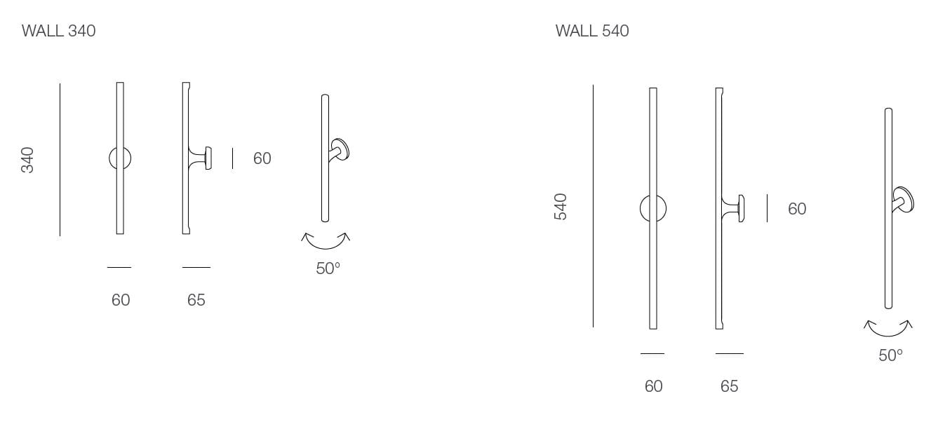 Латунный светодиодный настенный светильник Rakumba Галерея ARCH-00064525 - Вид №2