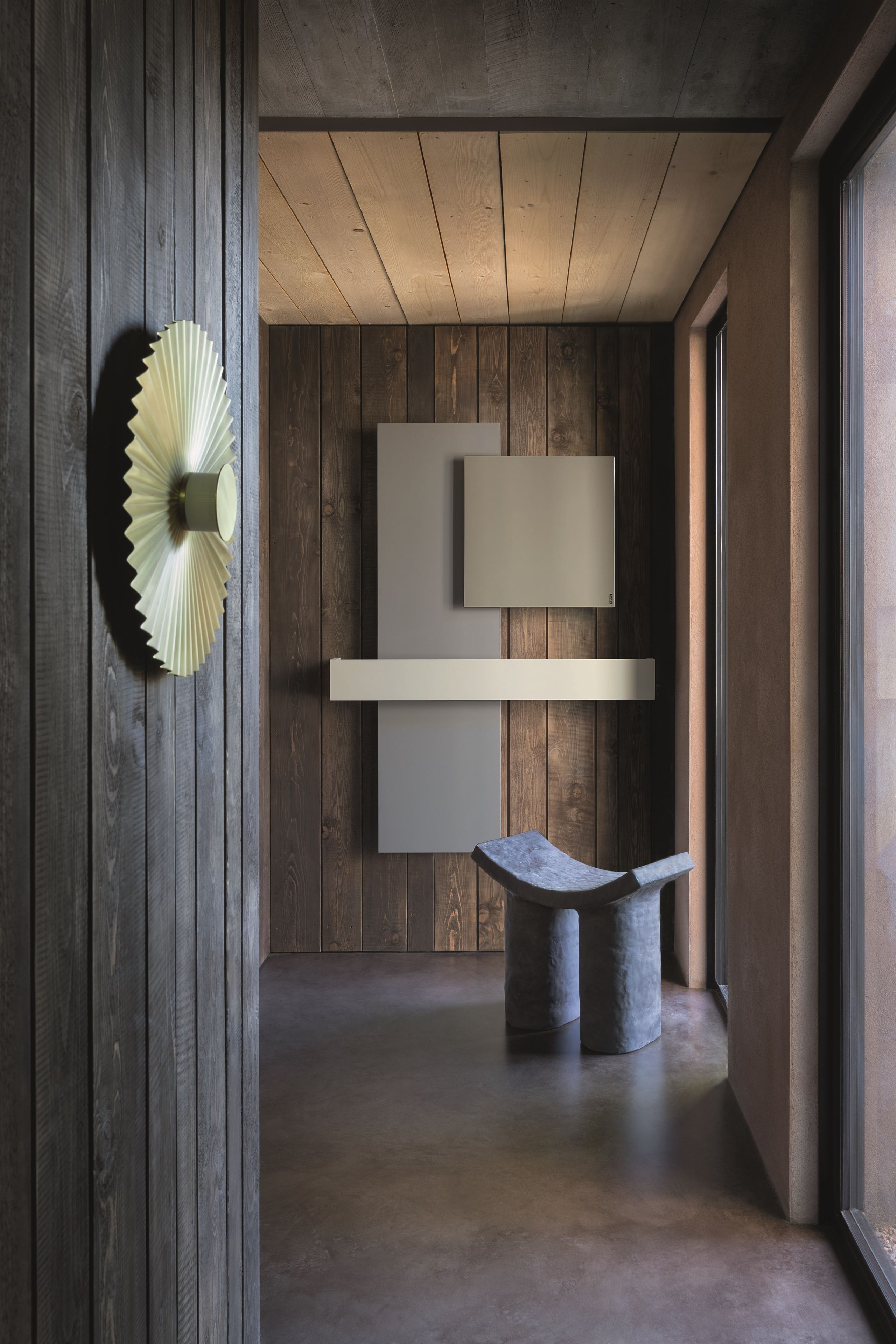 Алюминиевый вертикальный полотенцесушитель Tubes Elements ARCH-00024855 - Вид №2