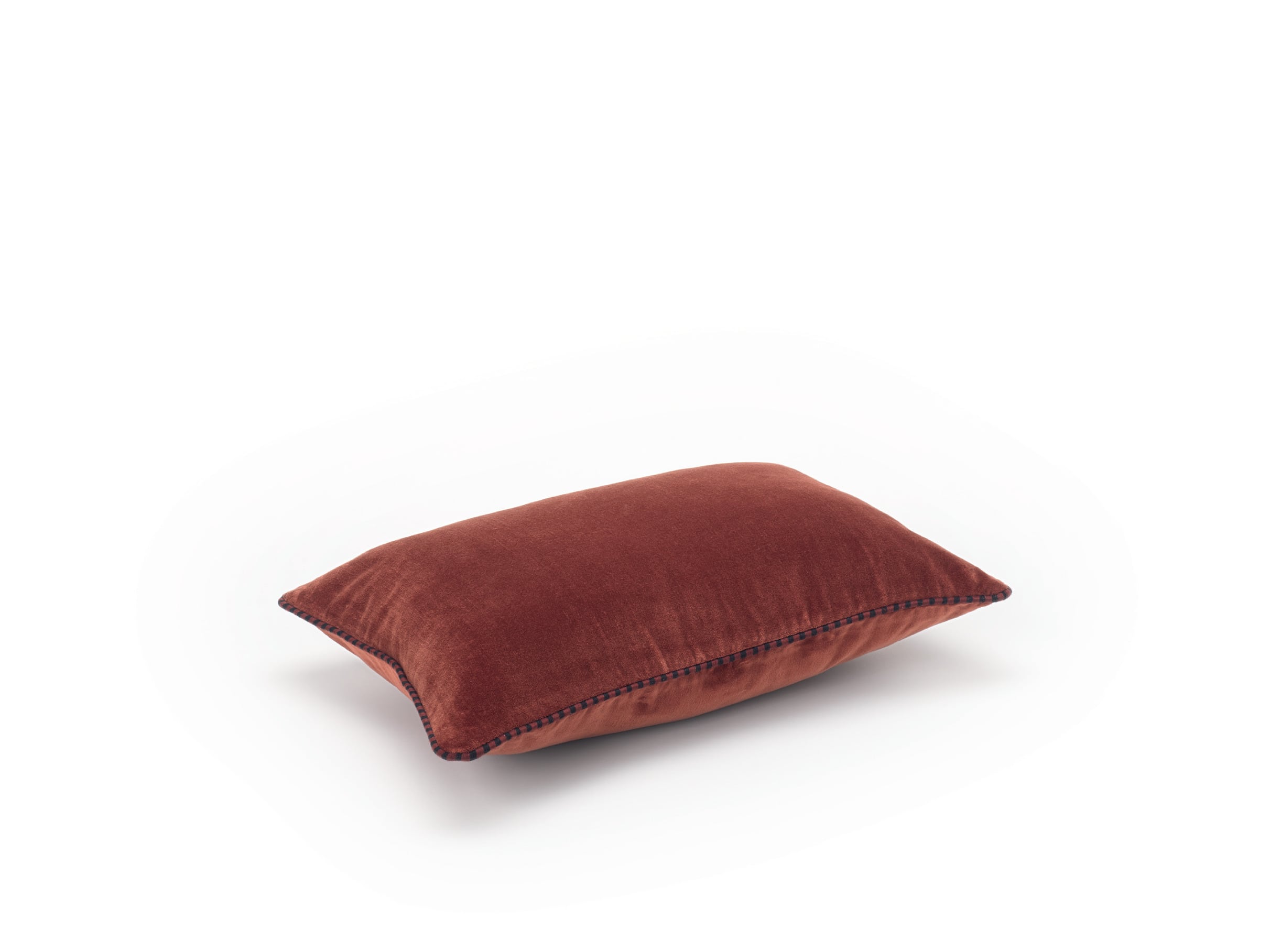 Бархатная прямоугольная однотонная подушка Élitis OLYMPE ARCH-00040319 - Вид №18