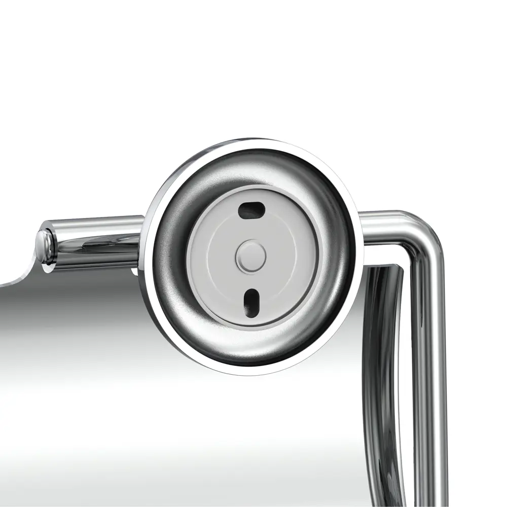 Держатель туалетной бумаги с крышкой Lemer You-Design металл цвет хром STLM-2026499 - Вид №2