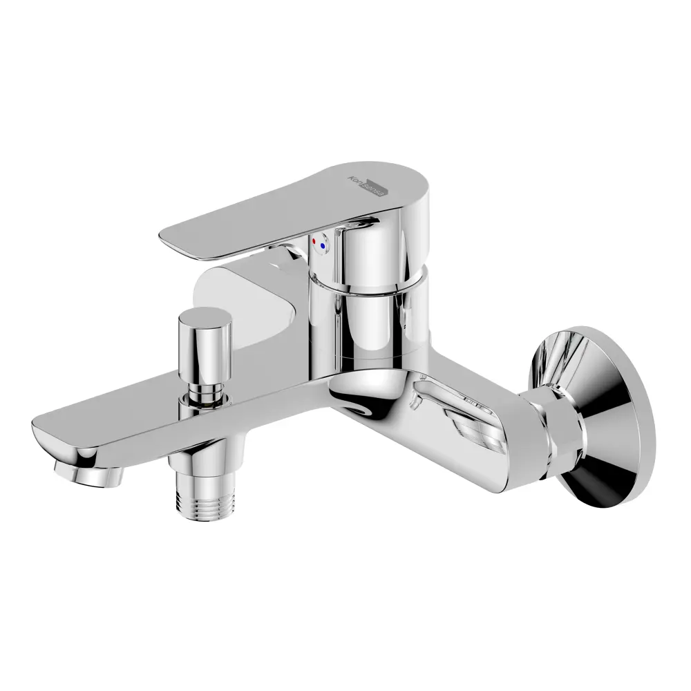 Смеситель для ванны KONSENSA Силла YA3536 однорычажный цвет хром STLM-2108762