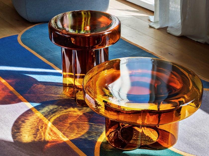 Miniforms Круглый журнальный столик из дутого стекла sun-id-1474002 - Вид №1