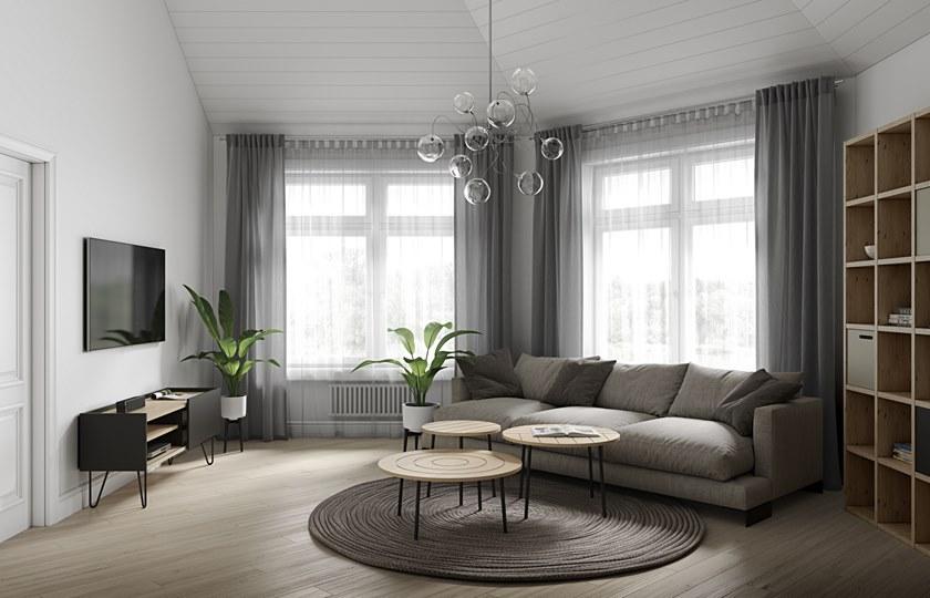 TemaHome Круглый журнальный столик из мдф Ply 9003.6287 - Вид №9