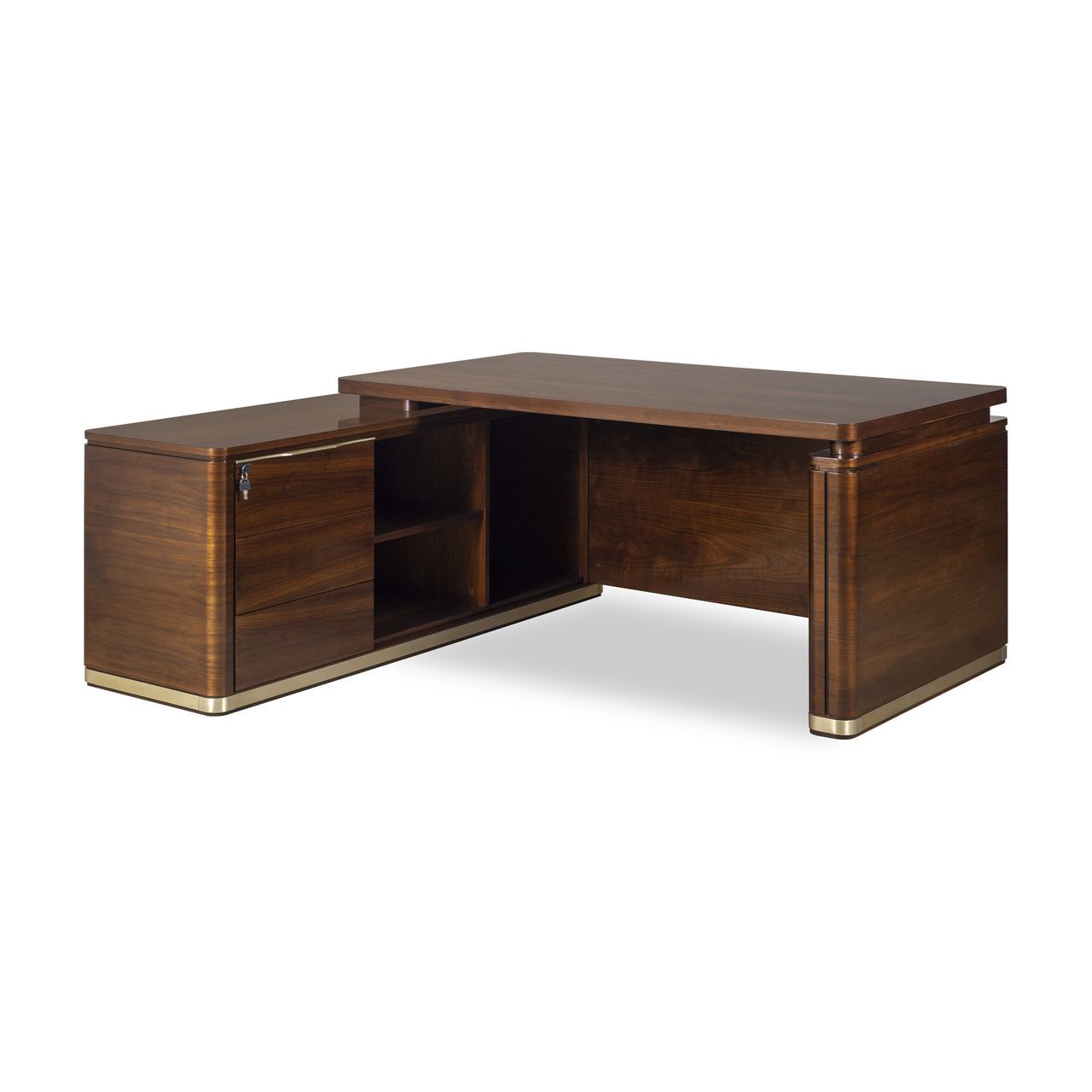 Деревянный направленный угловой стол с системой люверсов Hurtado Evolution ARCH-00055628 - Вид №6